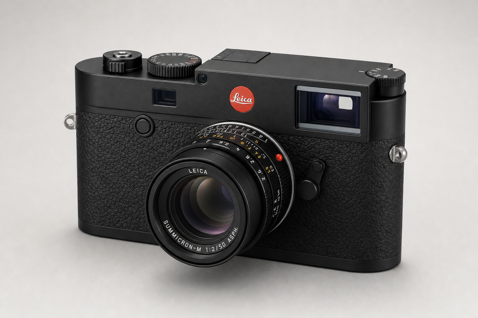 Leica M10-R – KI-generierte Produktillustration
